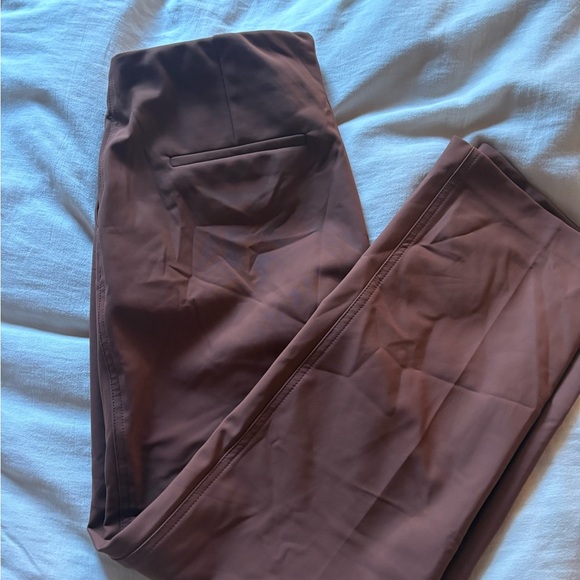 Christian Siriano Women's Brown Cropped Pants - Picture 4 of 4